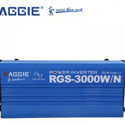 Соларен инвертор RAGGIE 3000W 12V/24V – преобразувател на напрежение