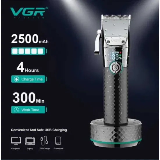 Професионален акумулаторен тример VGR V-682 на 74.90 лв. (38.30 €) от SmartBulgaria.bg